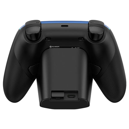 GameSir Super Nova Gaming Controller, Hall Effect Stick &amp; Trigger, Detachable Faceplate, RGB Lighting, Compatible with PC / Android / iOS / Switch - Blue