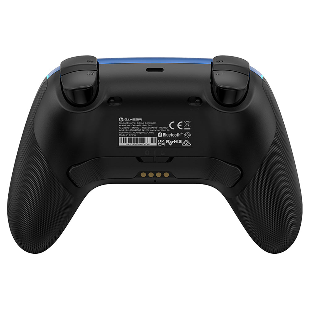 GameSir Super Nova Gaming Controller, Hall Effect Stick &amp; Trigger, Detachable Faceplate, RGB Lighting, Compatible with PC / Android / iOS / Switch - Blue