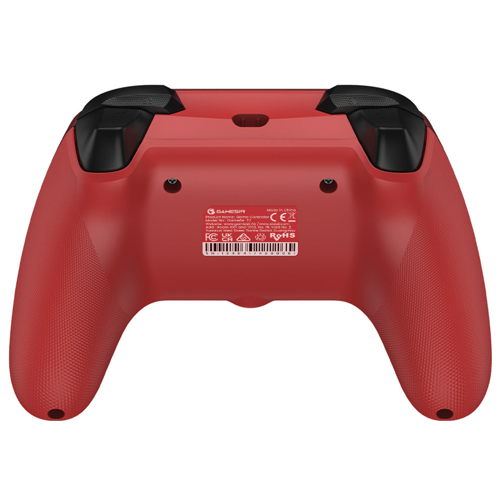 [Xbox Certified] GameSir T7 Wired Game Controller, 1-month Free XGPU, Hall Effect Sticks, Hall Triggers, Compatible with Xbox and Xbox One X/S Series, Steam, Windows 10/11 - Ruby Red