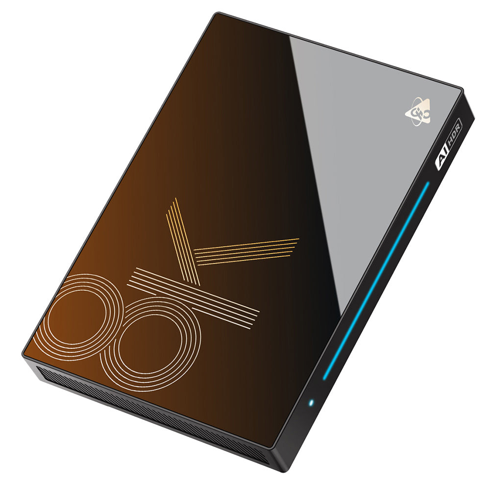 H96 Max M9S Android 14 TV Box, 8GB RAM 128GB ROM, RK3576 8 Cores, 8K AV1 Decoding, WiFi 6, Bluetooth 5.4, 1*USB3.0 1*USB2.0 1*HDMI2.1 1*1000M Ethernet 1*SPDIF 1*Audio