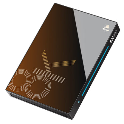 H96 Max M9S Android 14 TV Box, 8GB RAM 128GB ROM, RK3576 8 Cores, 8K AV1 Decoding, WiFi 6, Bluetooth 5.4, 1*USB3.0 1*USB2.0 1*HDMI2.1 1*1000M Ethernet 1*SPDIF 1*Audio