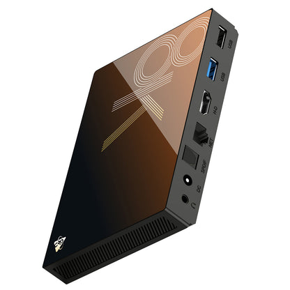 H96 Max M9S Android 14 TV Box, 8GB RAM 128GB ROM, RK3576 8 Cores, 8K AV1 Decoding, WiFi 6, Bluetooth 5.4, 1*USB3.0 1*USB2.0 1*HDMI2.1 1*1000M Ethernet 1*SPDIF 1*Audio