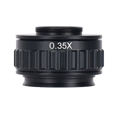 HAYEAR 0.35X C-Mount Lens Adapter, Microscope Camera Connector, Focus Adjustable, Trinocular Stereo Micro