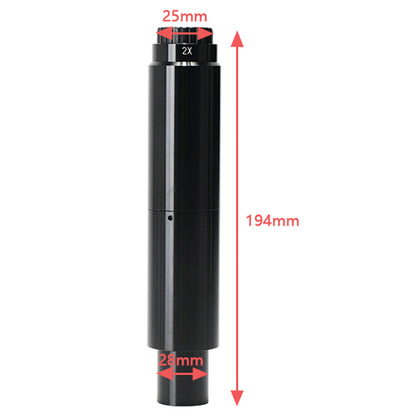 HAYEAR 2X Microscope Adapter Eyepiece for Monocular Lens