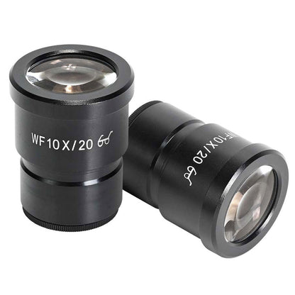 HAYEAR 30mm WF10X/20 Microscope Eyepiece Industrial Camera Lens