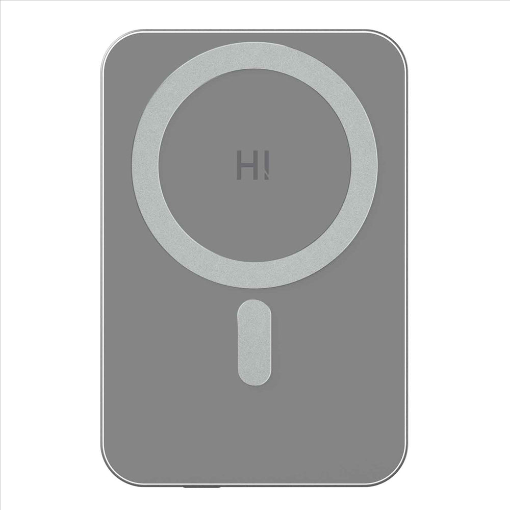 HINOVO MB1-10000 Wireless Portable Charger 10000mAh Magnetic Power Bank Wireless Magnetic Juice Battery Pack, Compatible with MagSafe Magnetic Phone Case, Wireless Charging Battery Pack for iPhone 14/13/12 Series Fast-Charging Ultra Slim &amp; Light