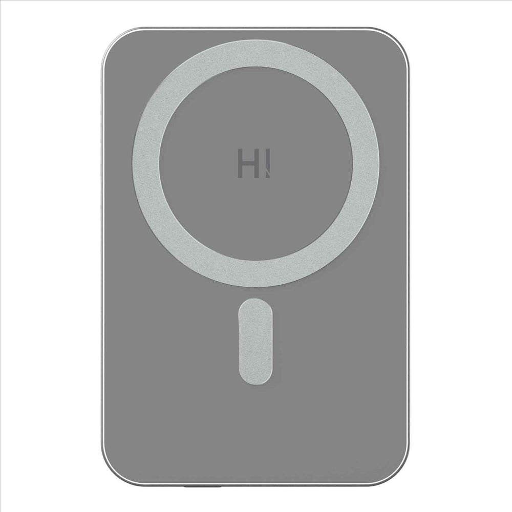 HINOVO MB1-5000 Magnetic Wireless Portable Charger, 5000mAh Magnetic Power Bank, Mag-Safe Battery Pack for iPhone 14/13/12 Series Compatible with Mag-Safe Case, 20W PD Fast Charging Ultra Slim and Light