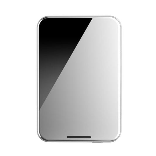 HINOVO MB1-5000xw Wireless Portable Charger, 5000mAh Magnetic Wireless Power Bank, PD 20W Fast Charging, Cyberpunk Style - Mirror White