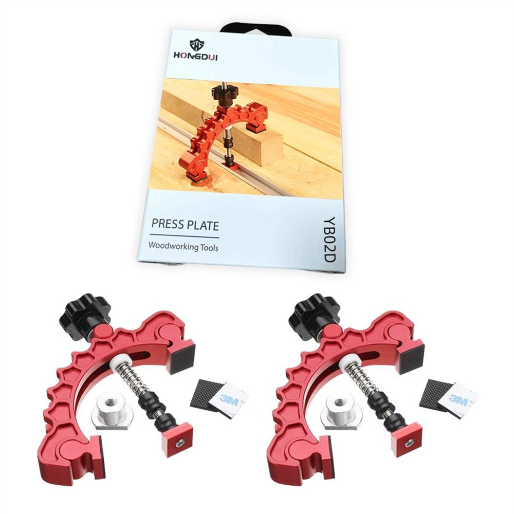 HONGDUI YB02D Slide Adjustable Clamp CNC Machine Tools Woodworking Hold Down Clamp