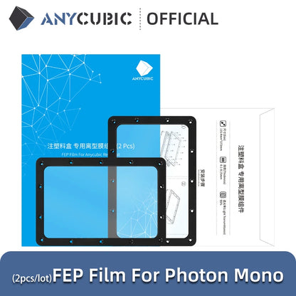ANYCUBIC Photon Mono Accessories UV Resin Vat Tank, 2K Monochrome LCD Screen, Mainboard, FEP Film