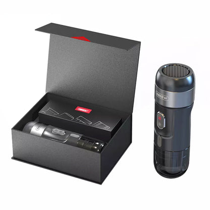 HiBREW H4A 80W Portable 3-in-1 Expresso Coffee Maker with Gift Box for Car &amp; Home
