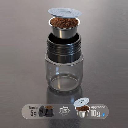 HiBREW H4A 80W Portable 3-in-1 Expresso Coffee Maker with Gift Box for Car &amp; Home