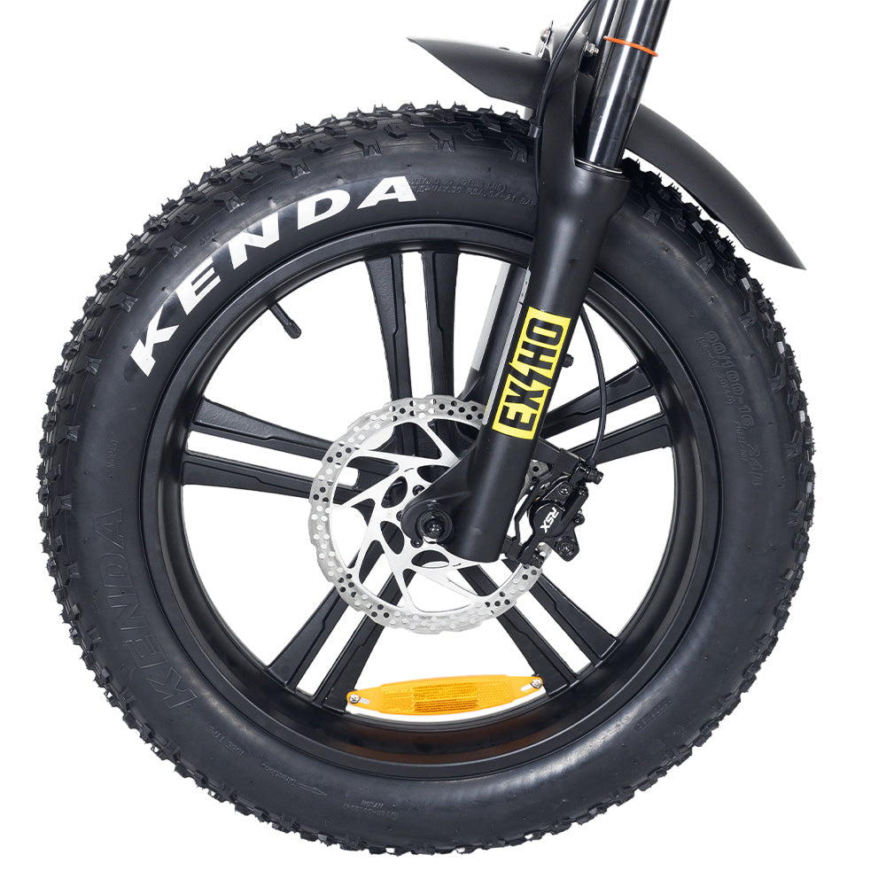 Hidoes B6 Electric Bike, 1200W Motor, 48V 15Ah Battery, 20"x4" Fat Tires, 50km/h Max Speed, 75km Range, Front &amp; Rear Oil Disc Brakes, Hydraulic Shock Absorber - Red