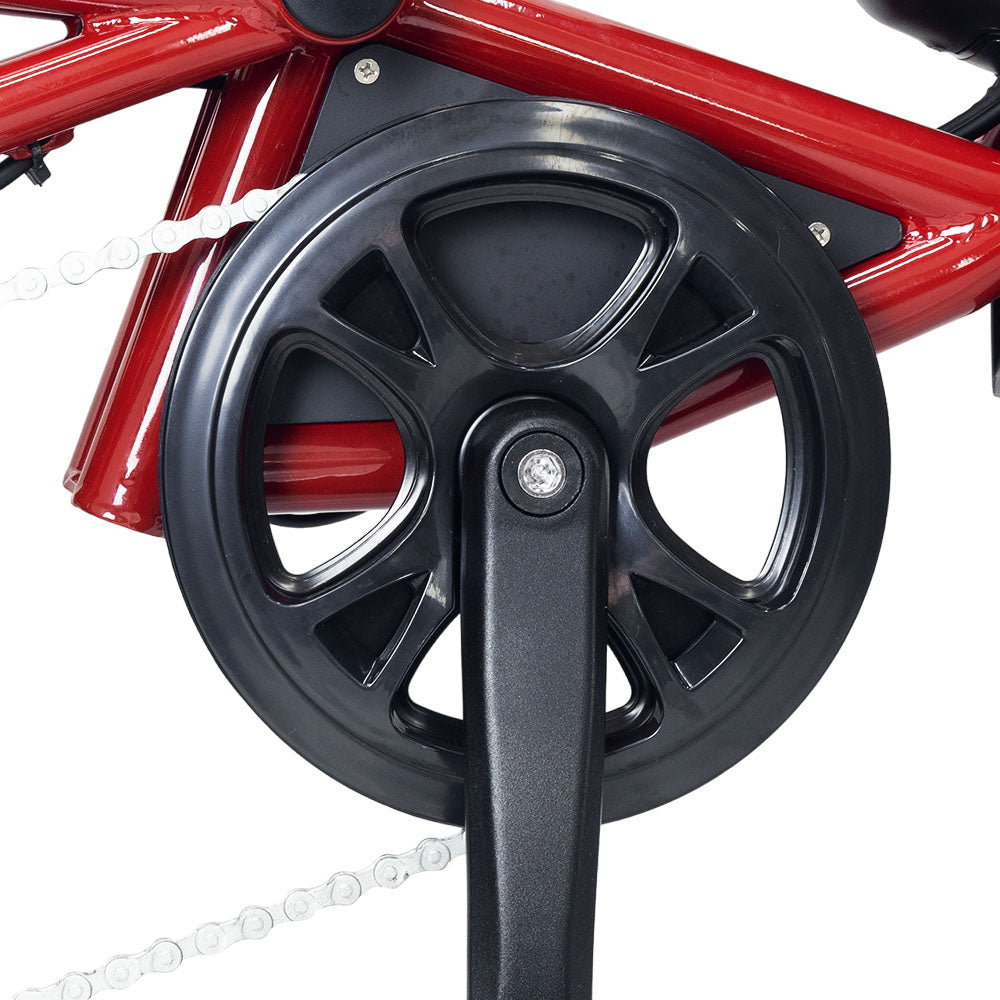 Hidoes B6 Electric Bike, 1200W Motor, 48V 15Ah Battery, 20"x4" Fat Tires, 50km/h Max Speed, 75km Range, Front &amp; Rear Oil Disc Brakes, Hydraulic Shock Absorber - Red