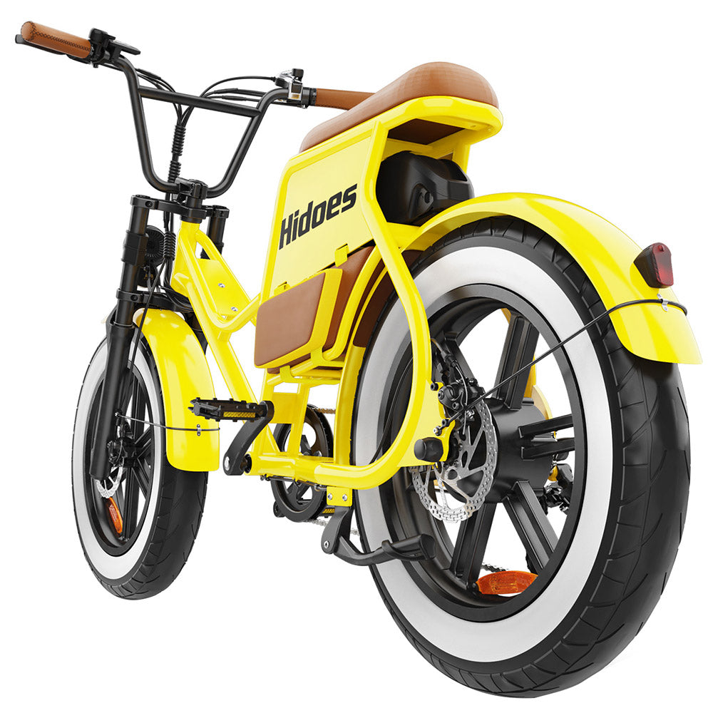 Hidoes C8 Electric Bike, 700W Motor, 48V 17Ah Battery, 20*4.0 inch Fat Tire, 40km/h Max Speed, 55km Range, Front &amp; Rear Disc Brakes, Hydraulic Spring Damping, Shimano 7-speed