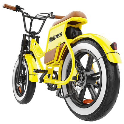 Hidoes C8 Electric Bike, 700W Motor, 48V 17Ah Battery, 20*4.0 inch Fat Tire, 40km/h Max Speed, 55km Range, Front &amp; Rear Disc Brakes, Hydraulic Spring Damping, Shimano 7-speed