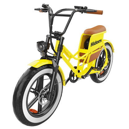 Hidoes C8 Electric Bike, 700W Motor, 48V 17Ah Battery, 20*4.0 inch Fat Tire, 40km/h Max Speed, 55km Range, Front &amp; Rear Disc Brakes, Hydraulic Spring Damping, Shimano 7-speed