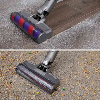 JIMMY JV85 Pro Mopping Version Flexible Handheld Cordless Vacuum Cleaner, 2 in 1 Vacuuming Mopping, 200AW Powerful Suction, 550W Digital Brushless Motor, 70 Minutes Run Time, 200ml Water Tank, Ultra-low Noise - Purple