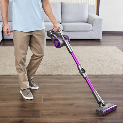 JIMMY JV85 Pro Mopping Version Flexible Handheld Cordless Vacuum Cleaner, 2 in 1 Vacuuming Mopping, 200AW Powerful Suction, 550W Digital Brushless Motor, 70 Minutes Run Time, 200ml Water Tank, Ultra-low Noise - Purple