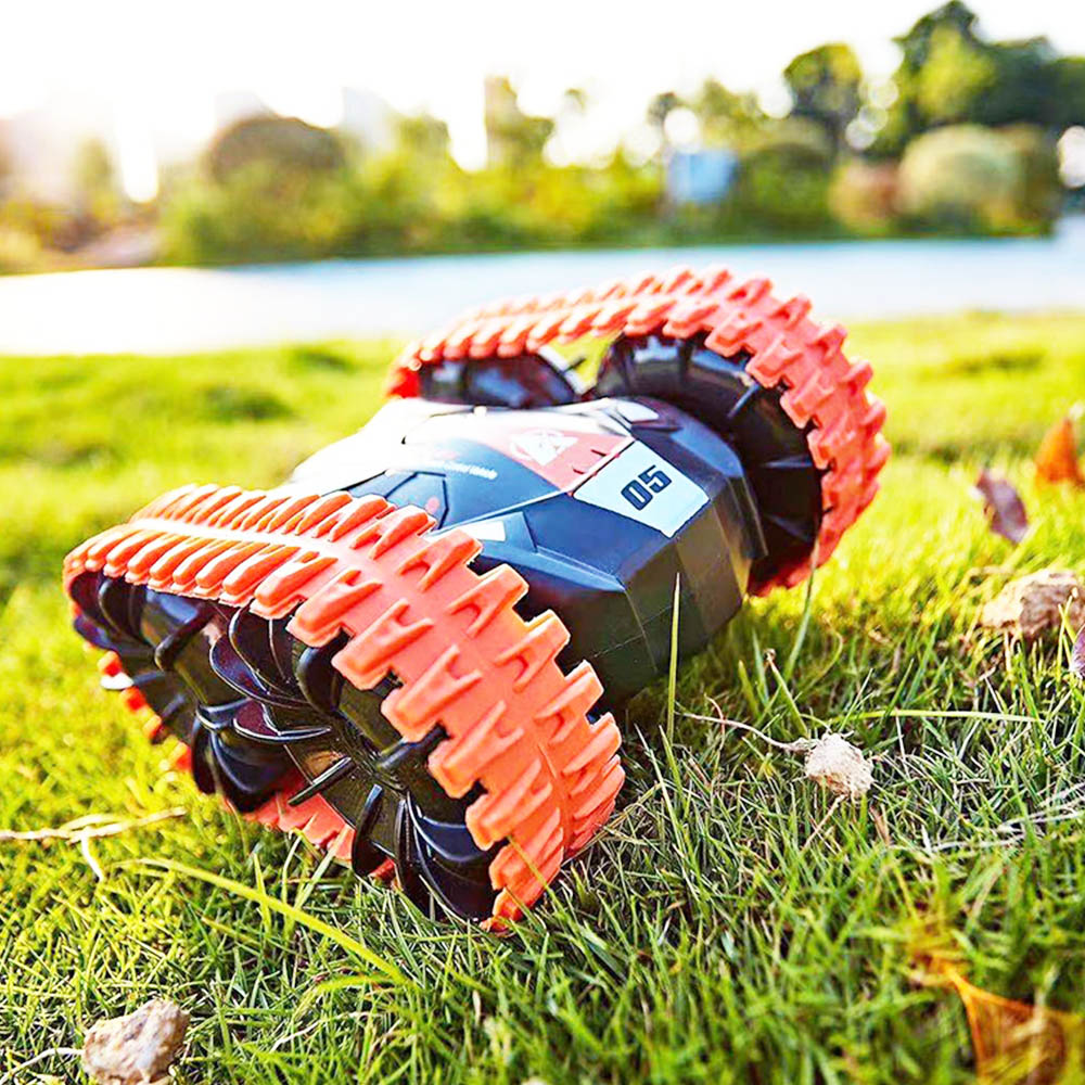 JJRC Q113 1:24 RC Stunt Car 4WD 360 Rotate 2-in-1 Waterproof Water&amp;Land Drift Amphibious Vehicle Models Toy - Orange