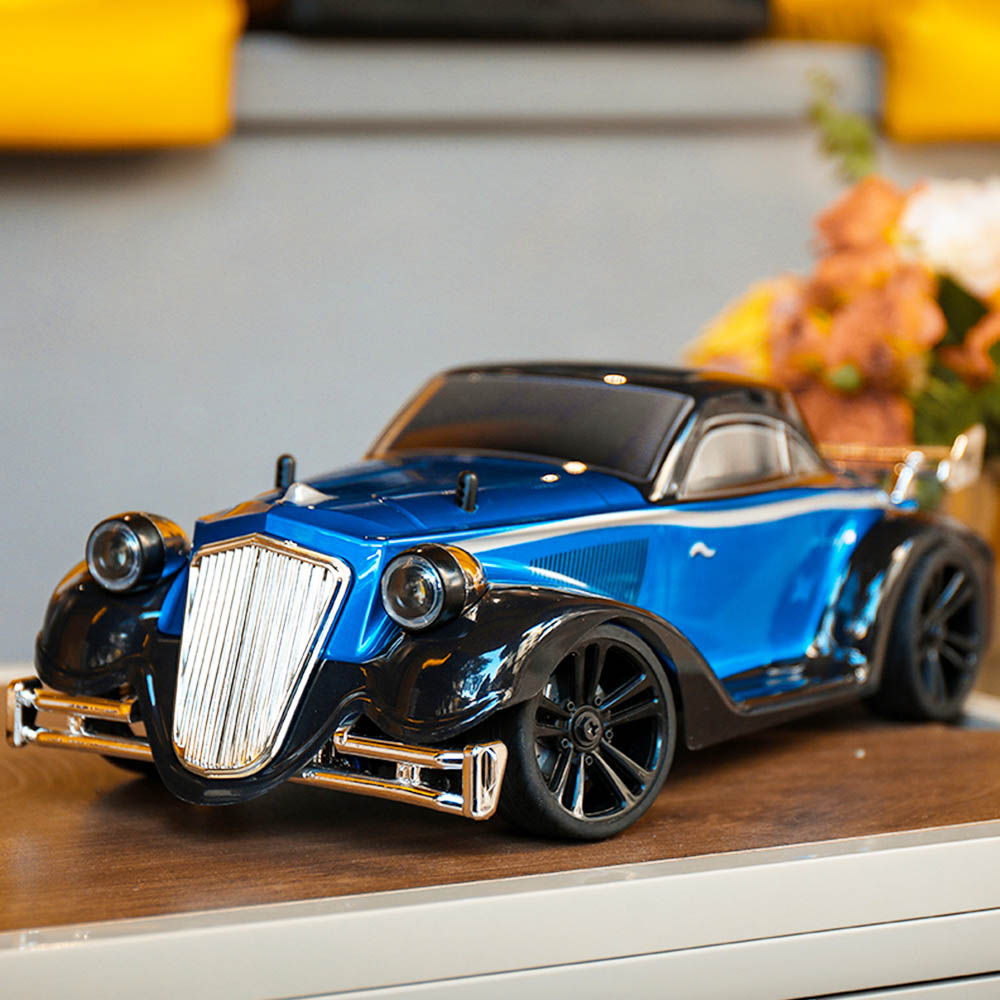 JJRC Q117 F 1:16 2.4G 4WD 35KM/H Drift Car Full Proportional Control with Angle Head Light - Blue