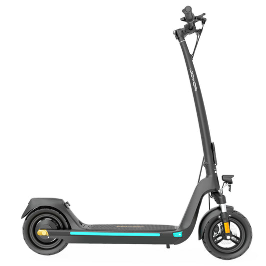 JOYOR C10 Electric Scooter, 500W Motor, Removable 48V 10.4Ah Battery, 10 Inch Tire, 40km/h Max Speed, 30-40km Max Range, 120kg Max Load, Dual Disc Brake NFC Lock - Black