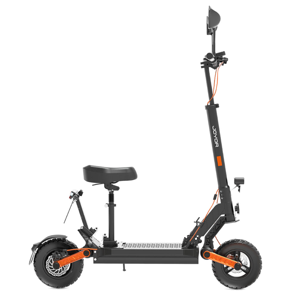 JOYOR S8E Electric Scooter EEC EMark Certified Max 80km Range 800W Motor 48V 26Ah Long-Lasting Battery 10 Inch widen tire 45km/h Max Speed Front &amp; Rear Disc Brake Front &amp; Rear Shock Absorber NFC Integrated display Removable seat