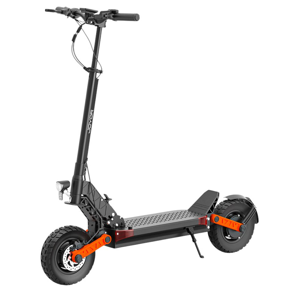 Joyor S10-S-Z Electric Scooter, 1000W*2 Motor, 60V 18AH Battery, 10-inch Off-road Tires, 40mph Max Speed, 46 Miles Range, Dual Hydraulic Brakes, Front &amp; Rear Shock Absorber, 6 Lights System