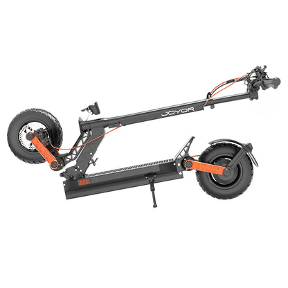JOYOR S8-S-Z Electric Scooter with Turn Signal, 600W*2 Motor, 48V 26Ah Battery, 10-inch Tire, 55km/h Max Speed, 75km Range, Dual Hydraulic Brakes, Front &amp; Rear Shock Absorber, 6 Lights System