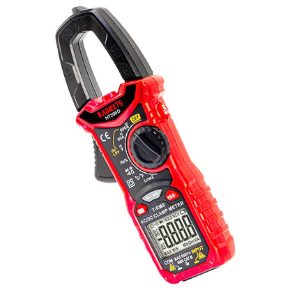 KAIWEETS HT206D Digital Clamp Meter, 6000 Counts, AC/DC Current, LowZ &amp; LPF, NCV Detection Function