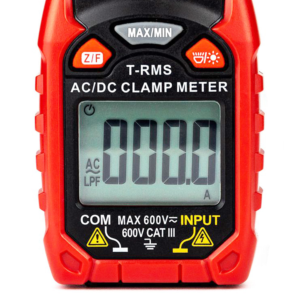 KAIWEETS HT206D Digital Clamp Meter, 6000 Counts, AC/DC Current, LowZ &amp; LPF, NCV Detection Function