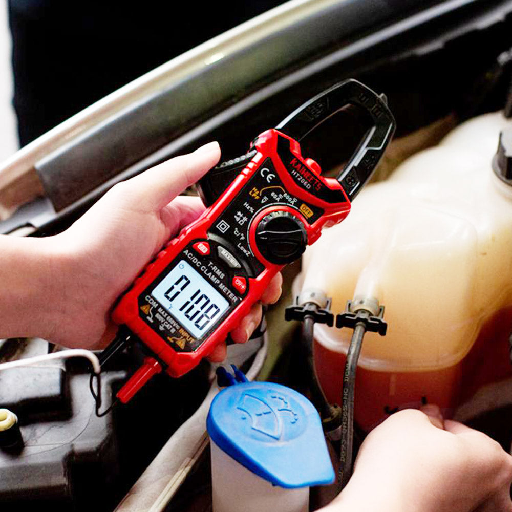 KAIWEETS HT206D Digital Clamp Meter, 6000 Counts, AC/DC Current, LowZ &amp; LPF, NCV Detection Function