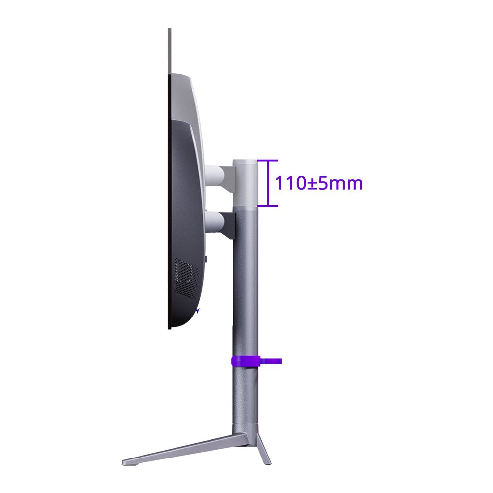 KTC G27P6 27-inch LG OLED Gaming Monitor, 2560x1440 16:9 240Hz Refresh Rate, 1500000:1 Constrast Ratio, 136% sRGB HDR10 0.03ms GTG Response Time, Low Blue FreeSync&amp;G-Sync, 3xUSB3.0 2xHDMI2.0 DP1.4 Type-C, Built-in Speakers KVM 65W Reverse Charge VESA