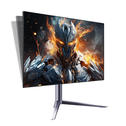 KTC G27P6 27-inch LG OLED Gaming Monitor, 2560x1440 16:9 240Hz Refresh Rate, 1500000:1 Constrast Ratio, 136% sRGB HDR10 0.03ms GTG Response Time, Low Blue FreeSync&amp;G-Sync, 3xUSB3.0 2xHDMI2.0 DP1.4 Type-C, Built-in Speakers KVM 65W Reverse Charge VESA
