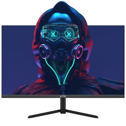 KTC H24T09P Gaming Monitor, 24 Inch 1920x1080 16:9 FHD 165Hz ELED Fast IPS Panel Screen, HDR10 1ms MPRT Response Time Low-blue Compatible with FreeSync G-Sync, 2xHDMI2.0 2xDP1.2 Audio VESA Displayer