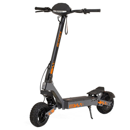 Kukirin G2 Foldable Electric Scooter 2025 Upgrade 800W Motor 48V 15Ah Battery 10-inch Tire 45km/h Max Speed 55km Range Touchscreen Display Disc Brake 7 Light System - Black