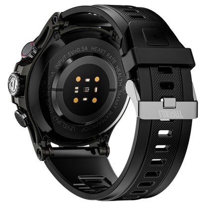 LOKMAT APPLLP 4 Smartwatch, 1.508-inch AMOLED Screen, Support 4G/5G SIM Card, Heart Rate Blood Oxygen Monitoring, NFC Function, GPS Positioning