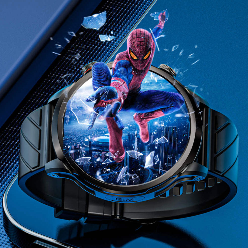 LOKMAT APPLLP 8 Pro Smartwatch, Android 8.1, 1.85'' HD TFT Screen, 4G Calling, NFC Access, Heart Rate Blood Oxygen Monitoring