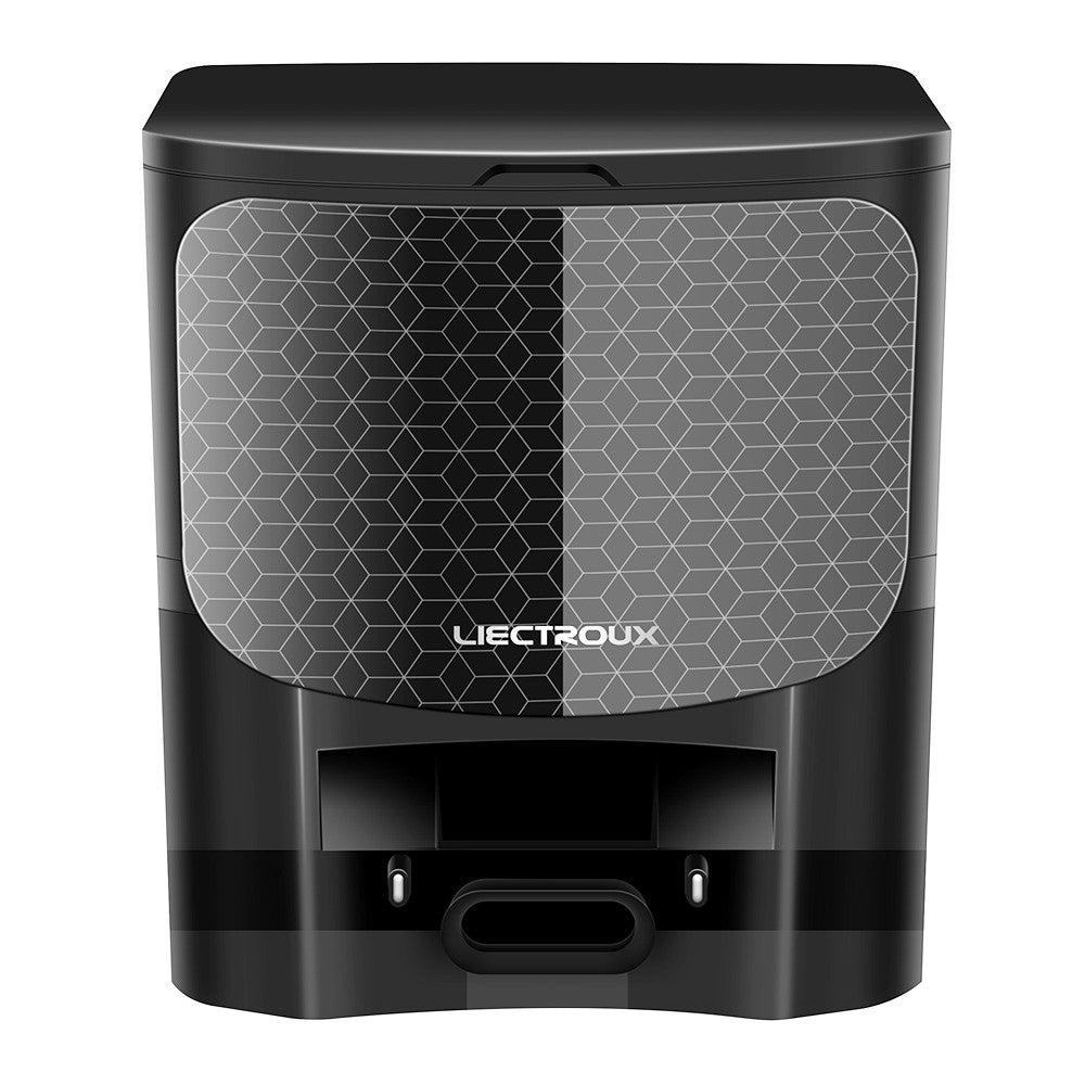 Liectroux G7 Robot Vacuum Cleaner, 6500Pa Suction, Laser Navigation, 5200mAh Battery, Run 180mins - Black, EU Plug