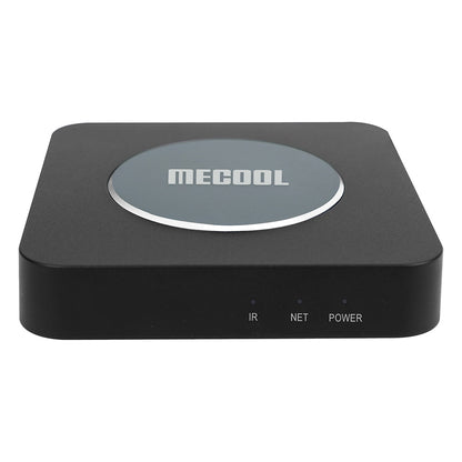 MECOOL KM2 PLUS Netflix Supported Google Android TV 11.0 Smart TV BOX, Amlogic S905X4 2GB RAM 16GB eMMC AV1 Ultra 4K HDR 2.4G/5.0GHz WiFi BT5.0 SPDIF Google Assistant Dolby Atmos Audio Ethernet Multi-streamer Home Media Player Set Top Box - EU Plug