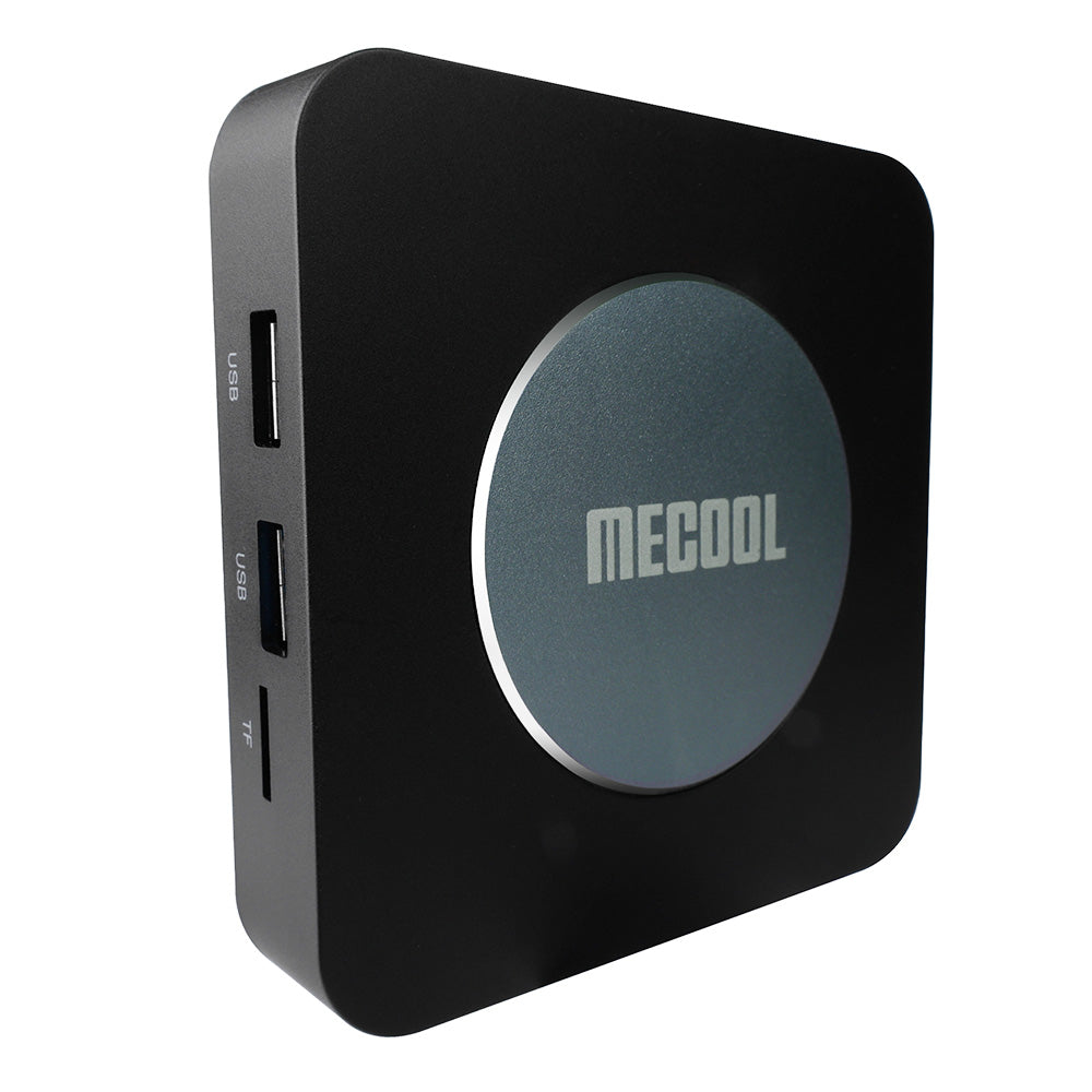 MECOOL KM2 PLUS Netflix Supported Google Android TV 11.0 Smart TV BOX, Amlogic S905X4 2GB RAM 16GB eMMC AV1 Ultra 4K HDR 2.4G/5.0GHz WiFi BT5.0 SPDIF Google Assistant Dolby Atmos Audio Ethernet Multi-streamer Home Media Player Set Top Box - EU Plug