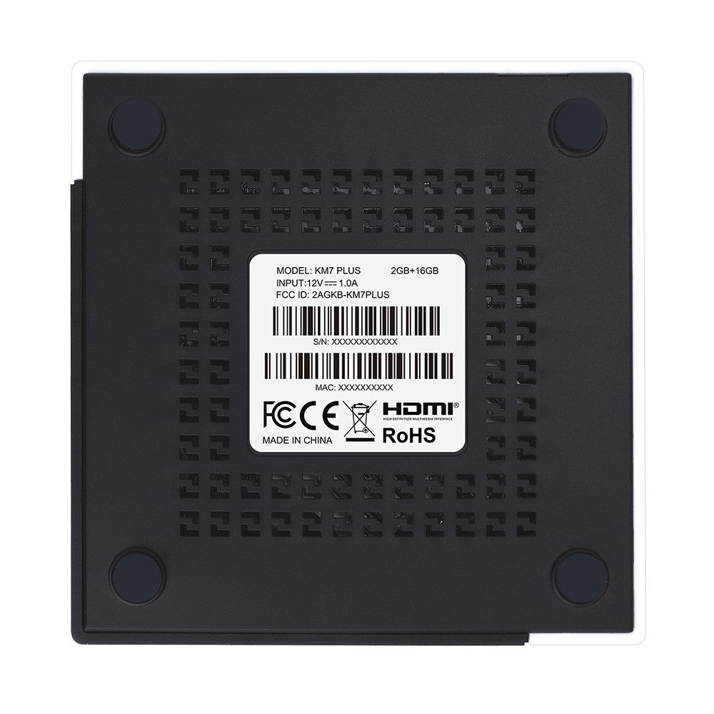 MECOOL KM7 Plus TV Box Android 11 Amlogic S905Y4 Quad-Core A35, 4K HDR, 2GB DDR4 16GB EMMC, 5G WiFi, Bluetooth 5.0