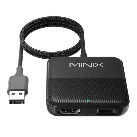 MINIX CA361 Wireless CarPlay Adapter, with HDMI/USB, Plug &amp; Play