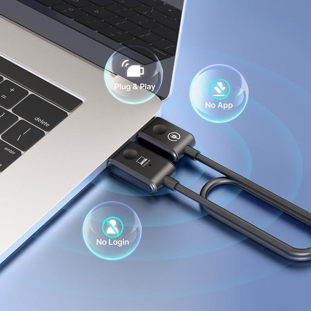 MINIX H1 Wireless 1080P HDMI Dongle Display Adapter, 165ft Transmission