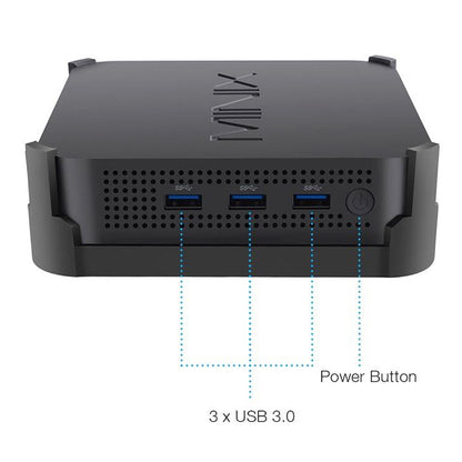 MINIX J50C MAX Mini PC, 8GB RAM 240GB ROM, Intel Pentium, Windows 10 Pro, Dual-Band WiFi, Gigabit Ethernet, 4K @ 60Hz Output