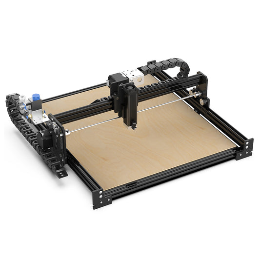 NEJE 3 Pro E30130 5.5W Laser Engraver Cutter, Auto Air Assist, APP Control, 0.06mm Compressed Spot, 0.01mm Precision, 1000mm/s,  Engraving Size 400*410mm, Expandable to 400*1030mm