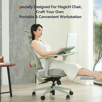 NEWTRAL LAPD Detachable Workstation Desktop for MagicH-BP/MagicH-BPro Ergonomic Chair - Grey