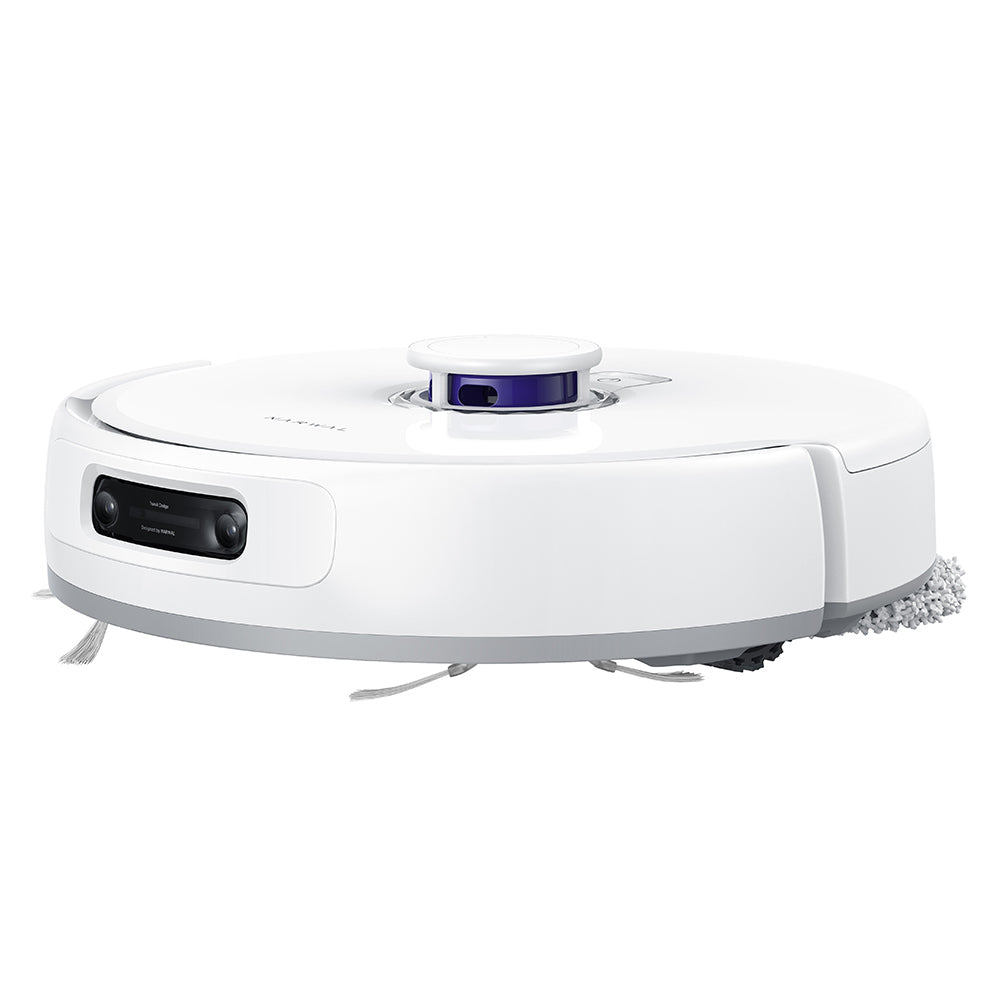 Narwal Freo Z Ultra Robot Vacuum and Mop with Base Station, 12,000Pa Power, Self-Empty, Dual-camera, Zero-Tangling, 120-day Maintenance-Free, Auto Mop Lifting To 12mm, Tri-Laser Obstacle Avoidance, AI-Adaptive Hot Water Washing &amp; Drying - White