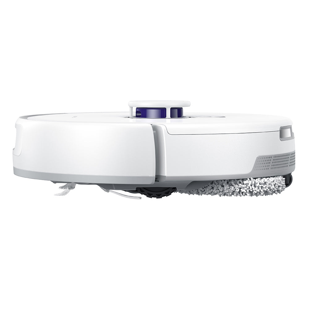 Narwal Freo Z Ultra Robot Vacuum and Mop with Base Station, 12,000Pa Power, Self-Empty, Dual-camera, Zero-Tangling, 120-day Maintenance-Free, Auto Mop Lifting To 12mm, Tri-Laser Obstacle Avoidance, AI-Adaptive Hot Water Washing &amp; Drying - White