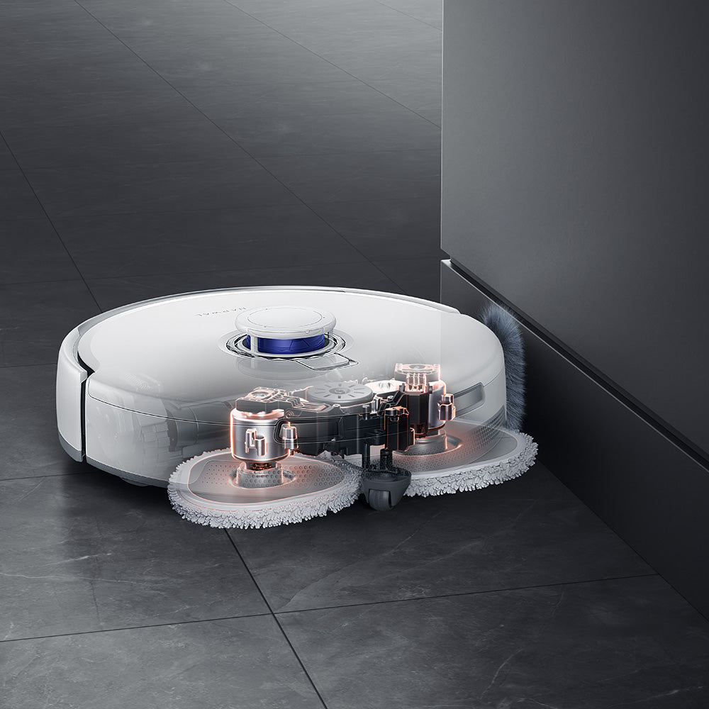 Narwal Freo Z Ultra Robot Vacuum and Mop with Base Station, 12,000Pa Power, Self-Empty, Dual-camera, Zero-Tangling, 120-day Maintenance-Free, Auto Mop Lifting To 12mm, Tri-Laser Obstacle Avoidance, AI-Adaptive Hot Water Washing &amp; Drying - White
